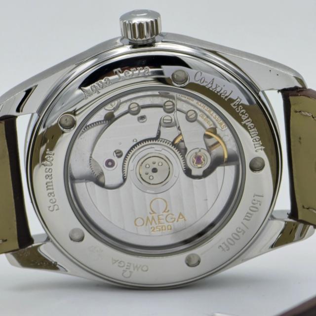 Omega Aqua Terra 150 Ref. 2803.34.37, pre-owned luxury watch at Pertempus, view 5