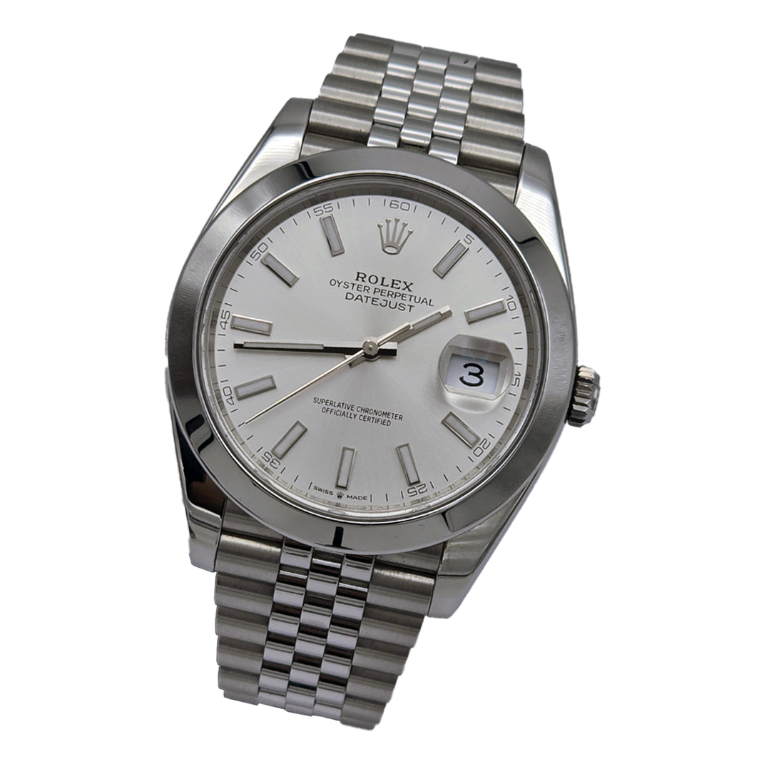 Rolex Datejust 41 Ref. 126300 — pre-owned luxury watch at Pertempus