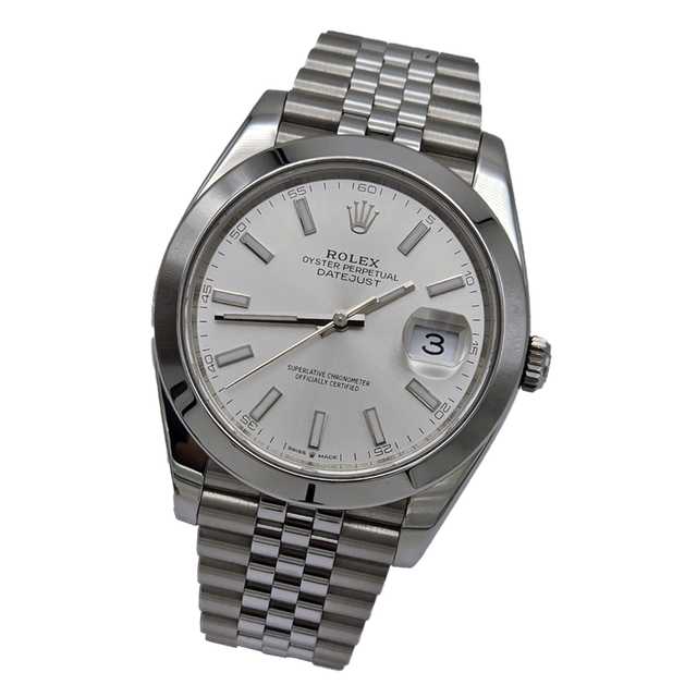 Rolex Datejust 41 Ref. 126300, pre-owned luxury watch at Pertempus