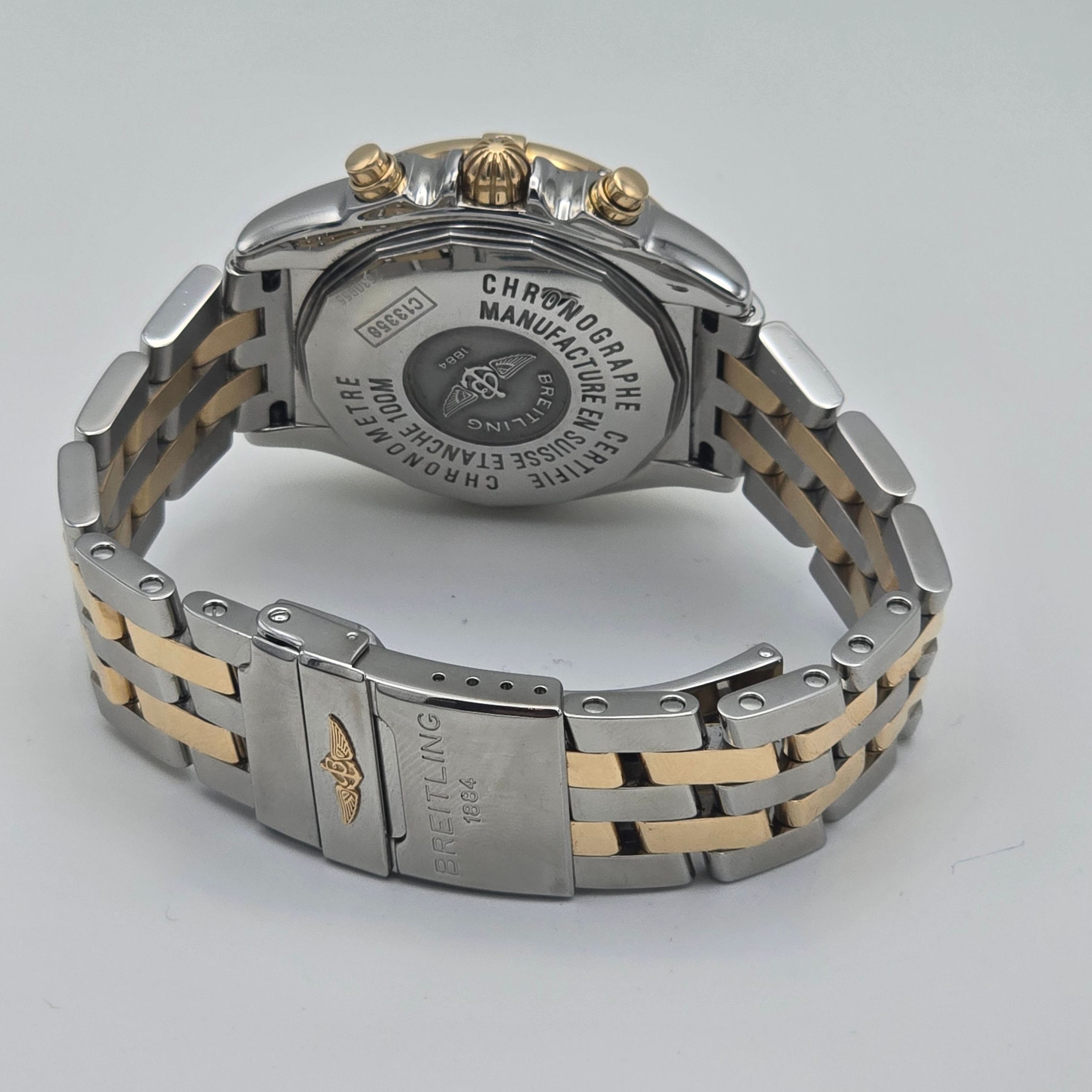 Breitling Chrono Cockpit S&G Ref. C13358 — pre-owned luxury watch at Pertempus, view 5