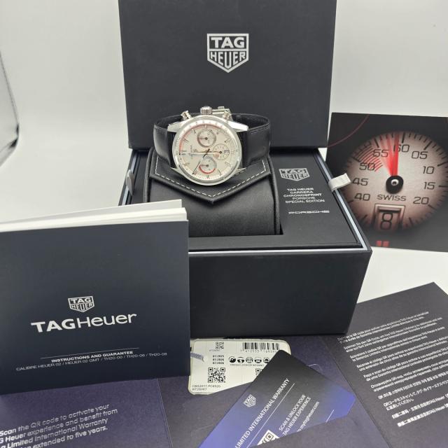 Tag Heuer Carrera Chronosprint Porsche Ref. CBS2011.FC6529, pre-owned luxury watch at Pertempus, view 6