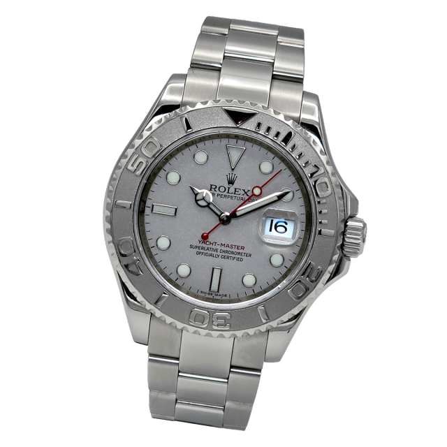 Rolex Yachtmaster Platinum Ref. 16622 — pre-owned luxury watch at Pertempus, view 1