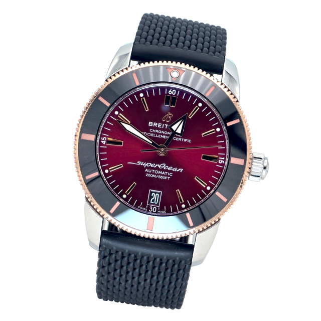 Breitling Superocean Heritage 42 Ref. UB20106A1B1A1 — pre-owned luxury watch at Pertempus