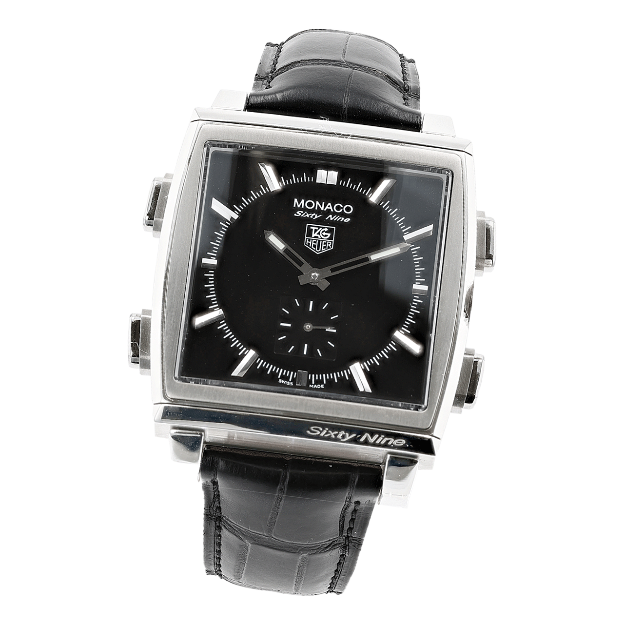 Tag Heuer Monaco Sixty Nine Ref. CW9110-0 — pre-owned luxury watch at Pertempus