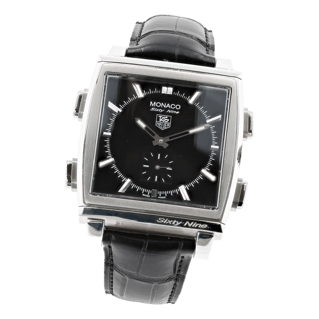 Tag Heuer Monaco Sixty Nine Ref. CW9110-0 — pre-owned luxury watch at Pertempus