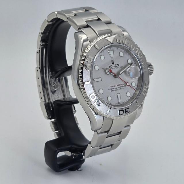Rolex Yachtmaster Platinum Ref. 16622 — pre-owned luxury watch at Pertempus, view 3