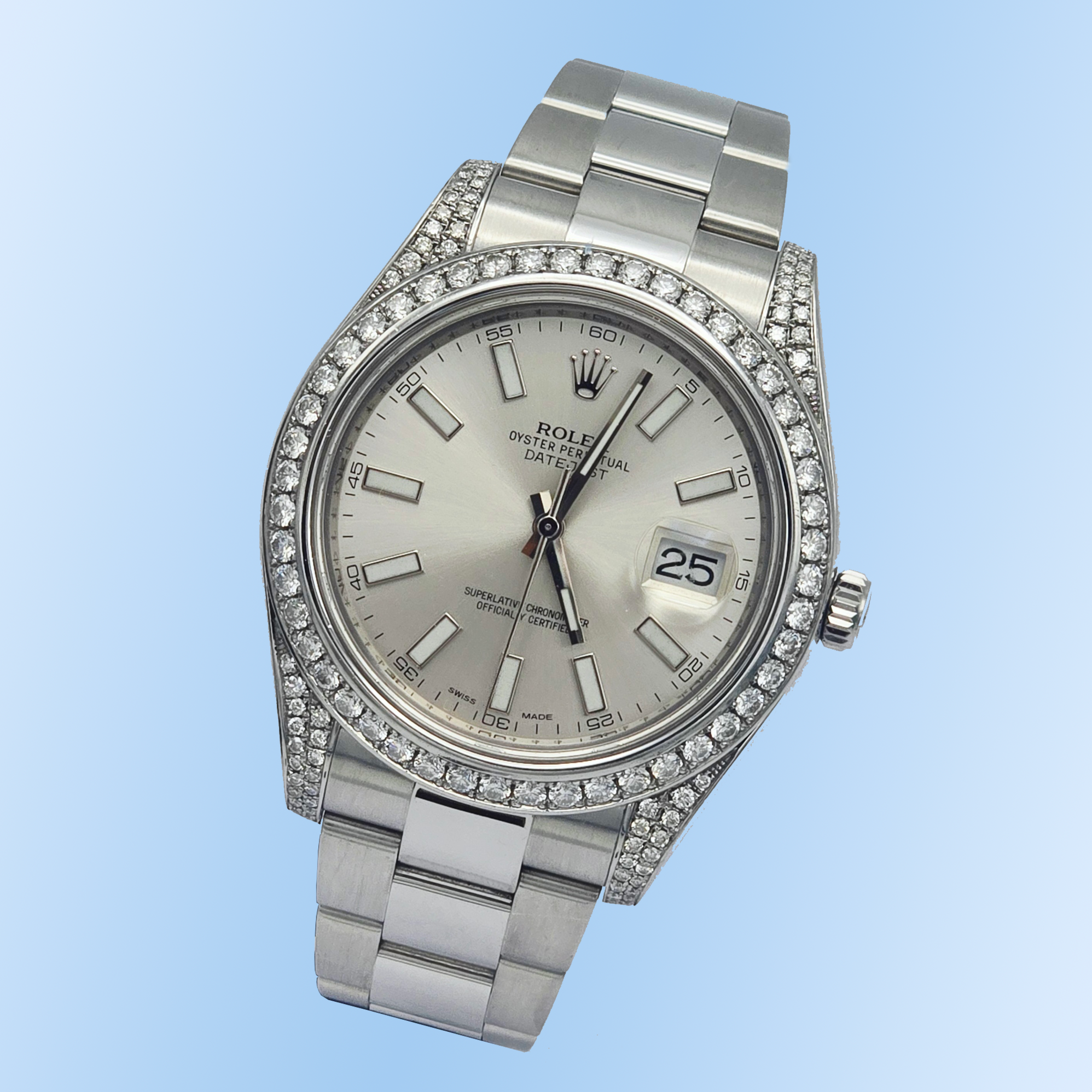 Rolex Datejust II Ref. 116300 — pre-owned luxury watch at Pertempus