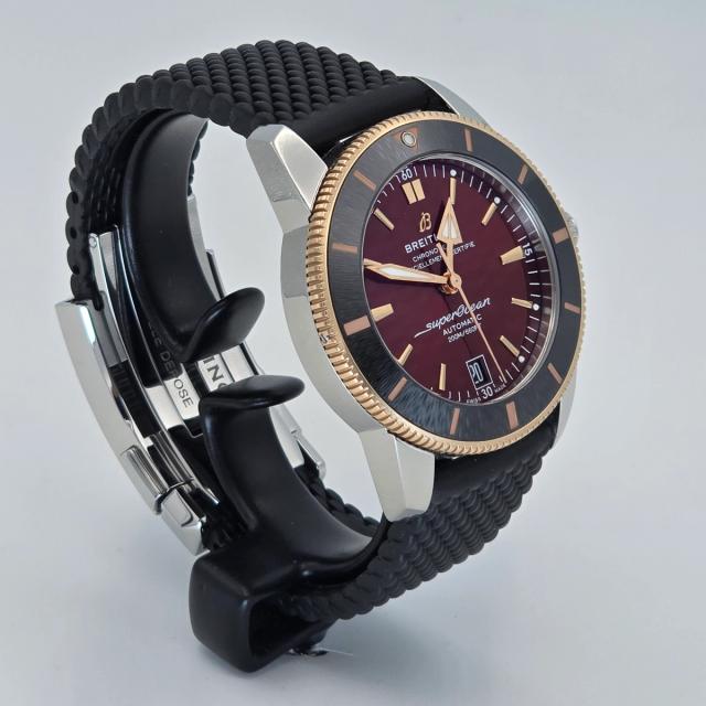 Breitling Superocean Heritage 42 Ref. UB20106A1B1A1, pre-owned luxury watch at Pertempus, view 3