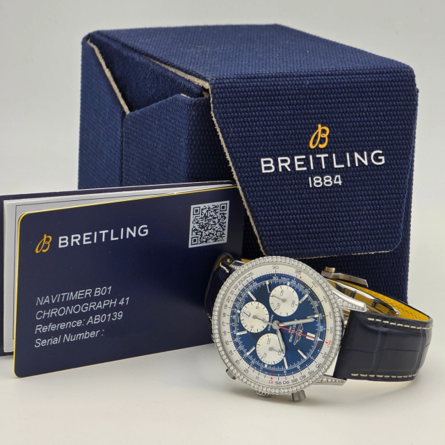 Breitling Navitimer Ref. AB0139631C1P1 — alternate view — pre-owned luxury watch at Pertempus