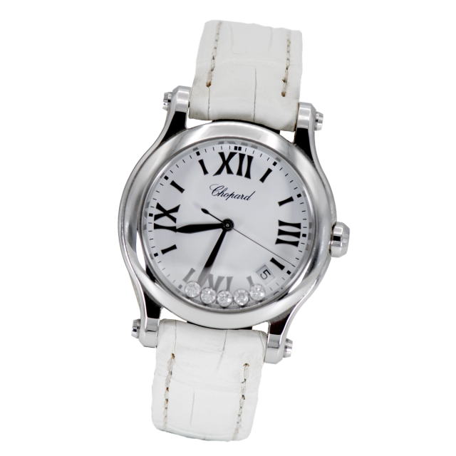 Chopard Happy Diamonds Ref. 27/8582 — pre-owned luxury watch at Pertempus