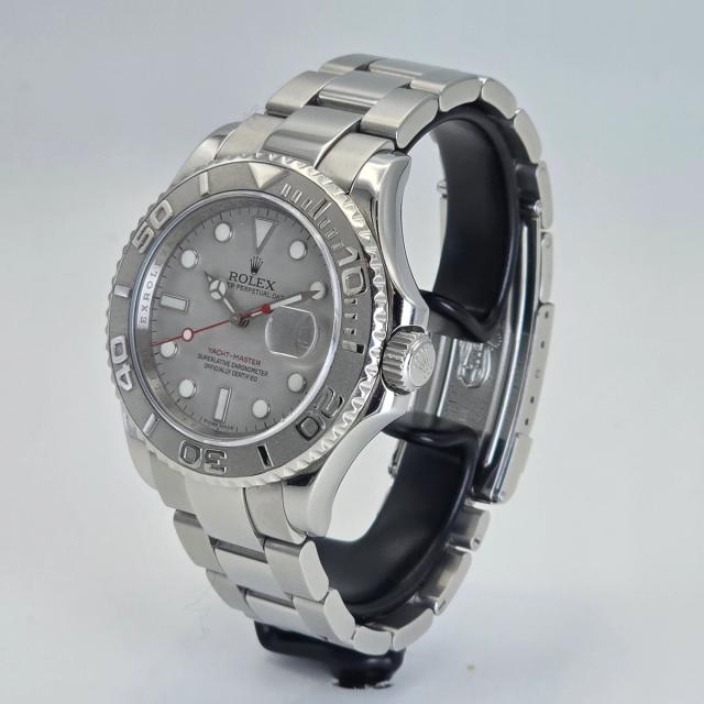 Rolex Yachtmaster Platinum Ref. 16622 — pre-owned luxury watch at Pertempus, view 4