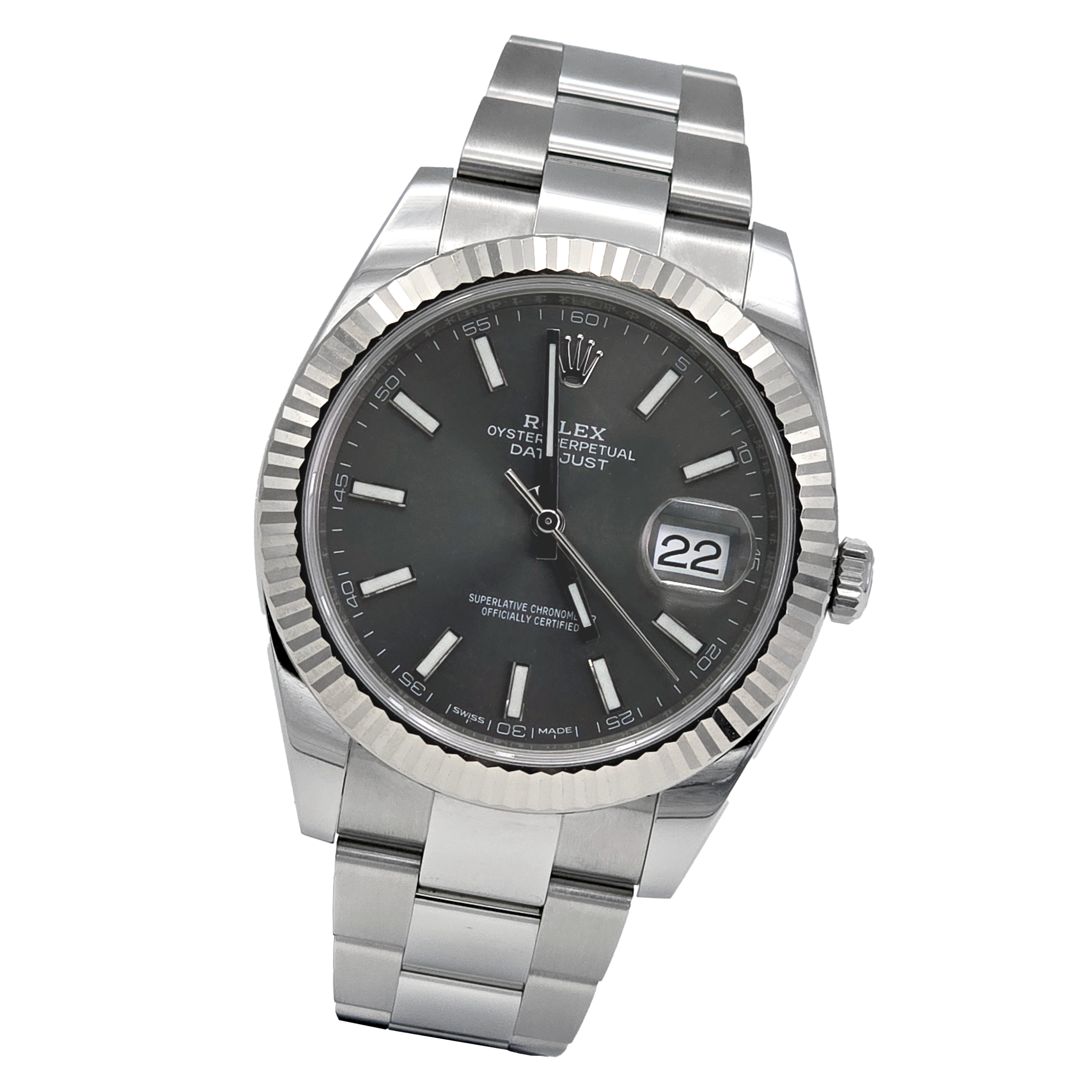 Rolex Datejust 41 Ref. 126334 — pre-owned luxury watch at Pertempus