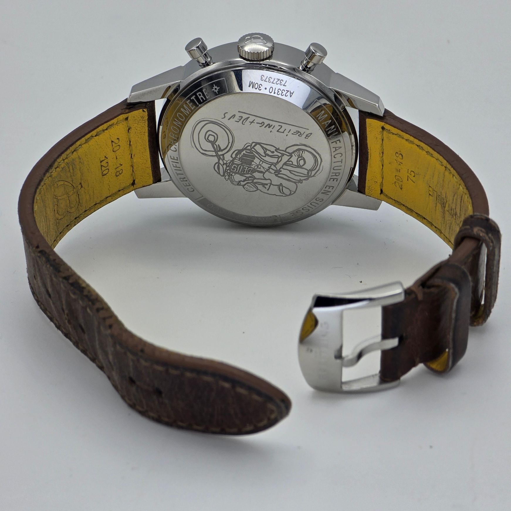 Breitling Top Time Deus LE Ref. A233101A1A1X1 — pre-owned luxury watch at Pertempus, view 3