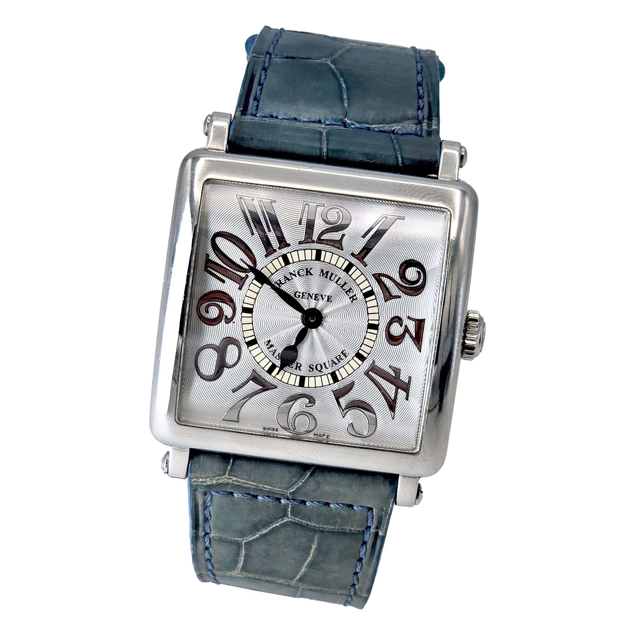 Franck Muller Master Square Ref. 6002M QZ V — pre-owned luxury watch at Pertempus