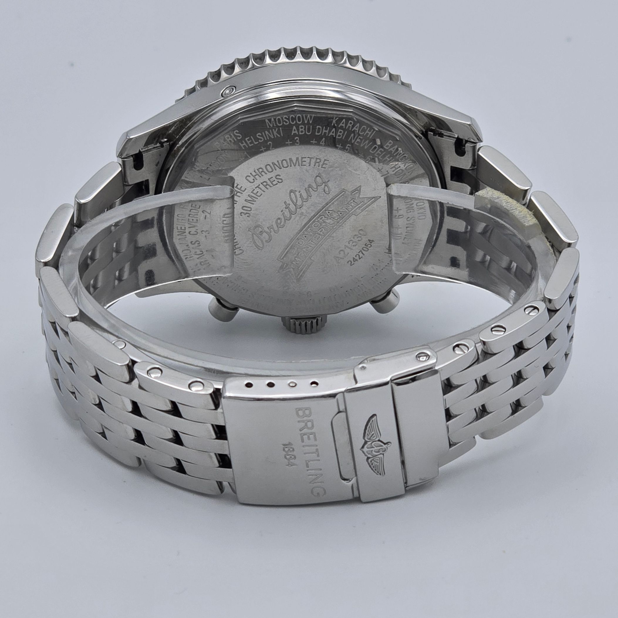 Breitling Navitimer Montbrillant Datora Ref. A2133012 — pre-owned luxury watch at Pertempus, view 5