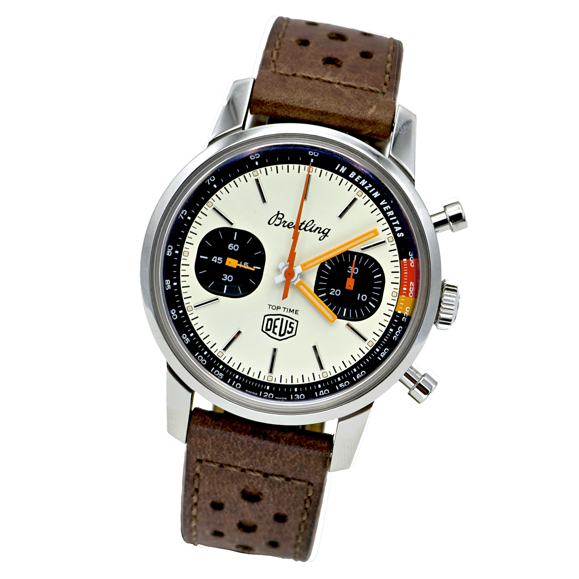 Breitling Top Time Deus LE Ref. A233101A1A1X1 — pre-owned luxury watch at Pertempus