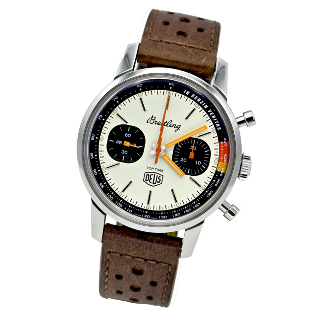Breitling Top Time Deus LE Ref. A233101A1A1X1 — pre-owned luxury watch at Pertempus