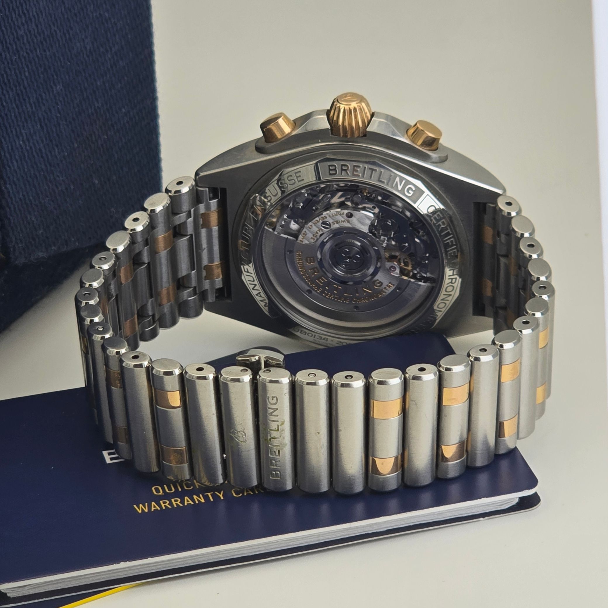 Breitling Chronomat B01 42 Ref. UB0134101B1U1 — pre-owned luxury watch at Pertempus, view 5