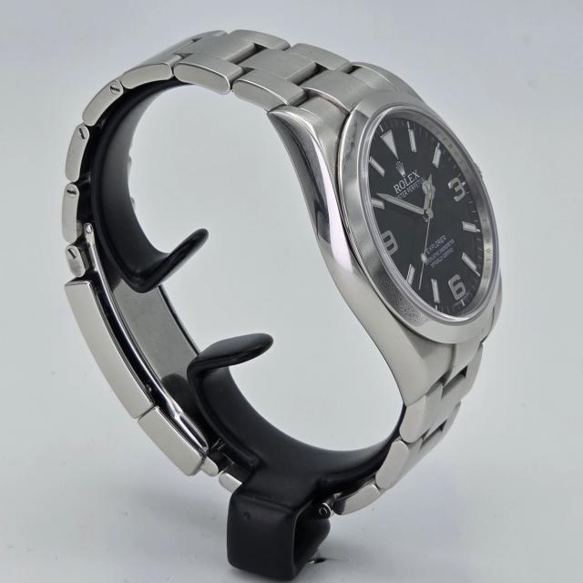 Rolex Oyster Perpetual Explorer 39mm Ref. 124270, pre-owned luxury watch at Pertempus, view 3