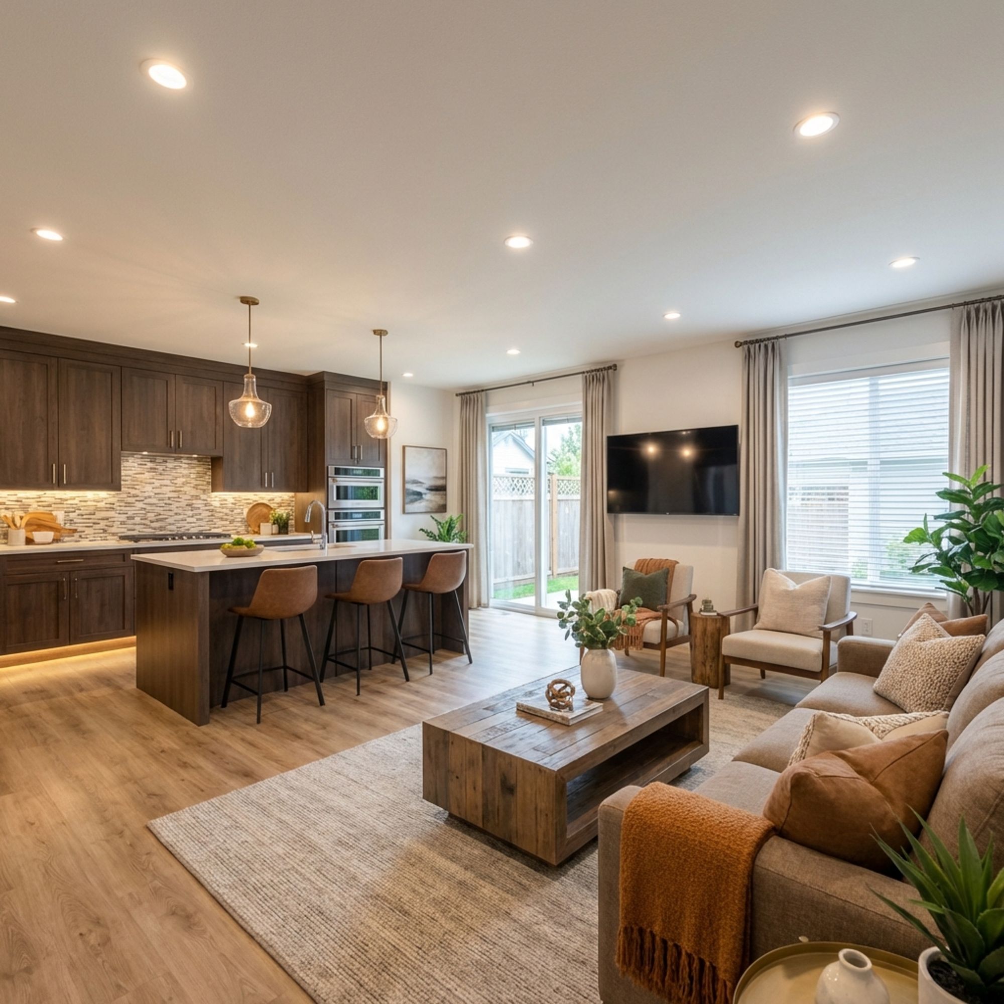 Luxury Garden Suite with Vaulted Ceilings