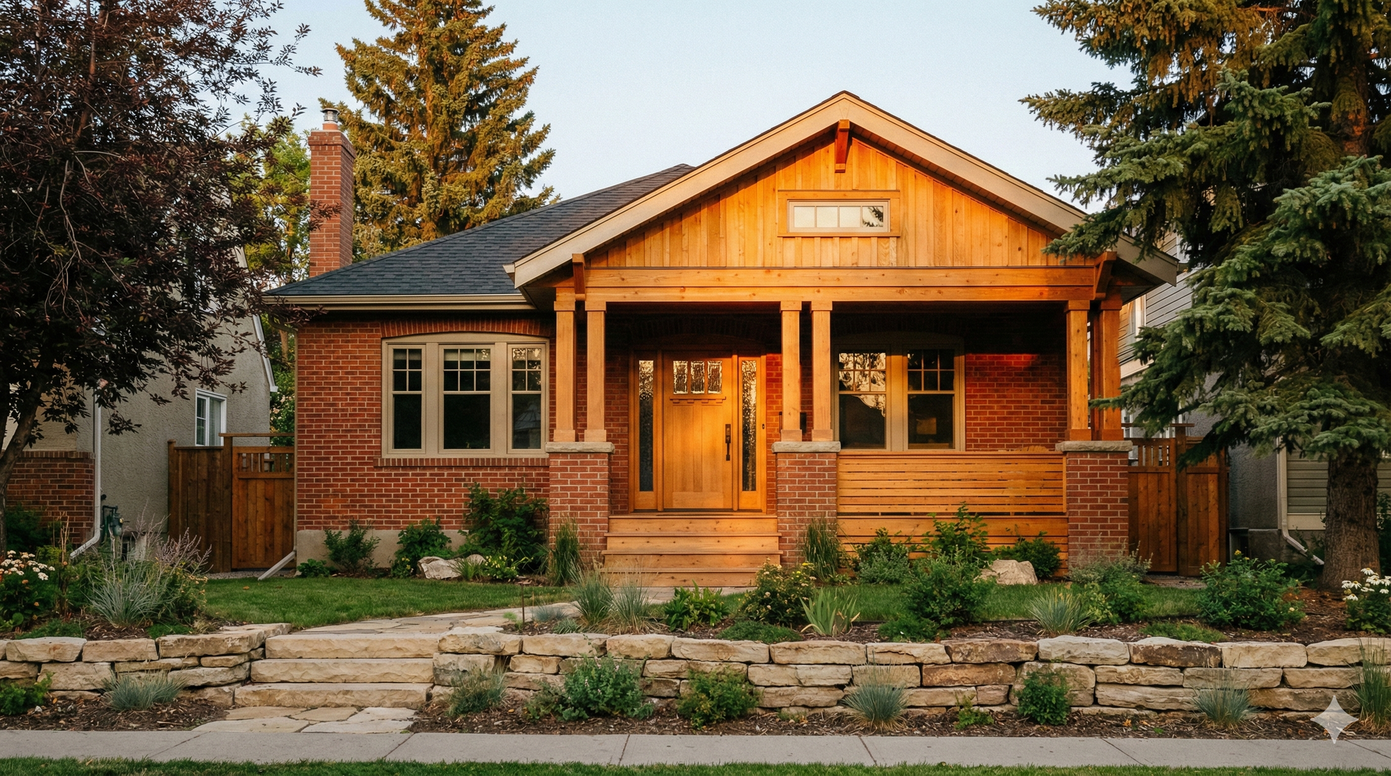 Calgary heritage home restoration preserving character details while upgrading mechanical systems