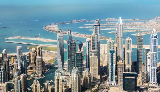 Dubai private tour package with visa, hotel, city tour, dhow cruise and desert safari