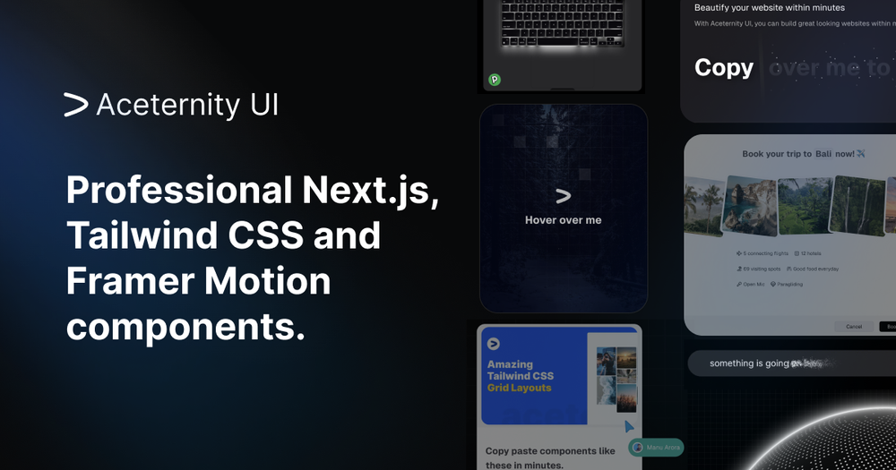 image of Aceternity UI