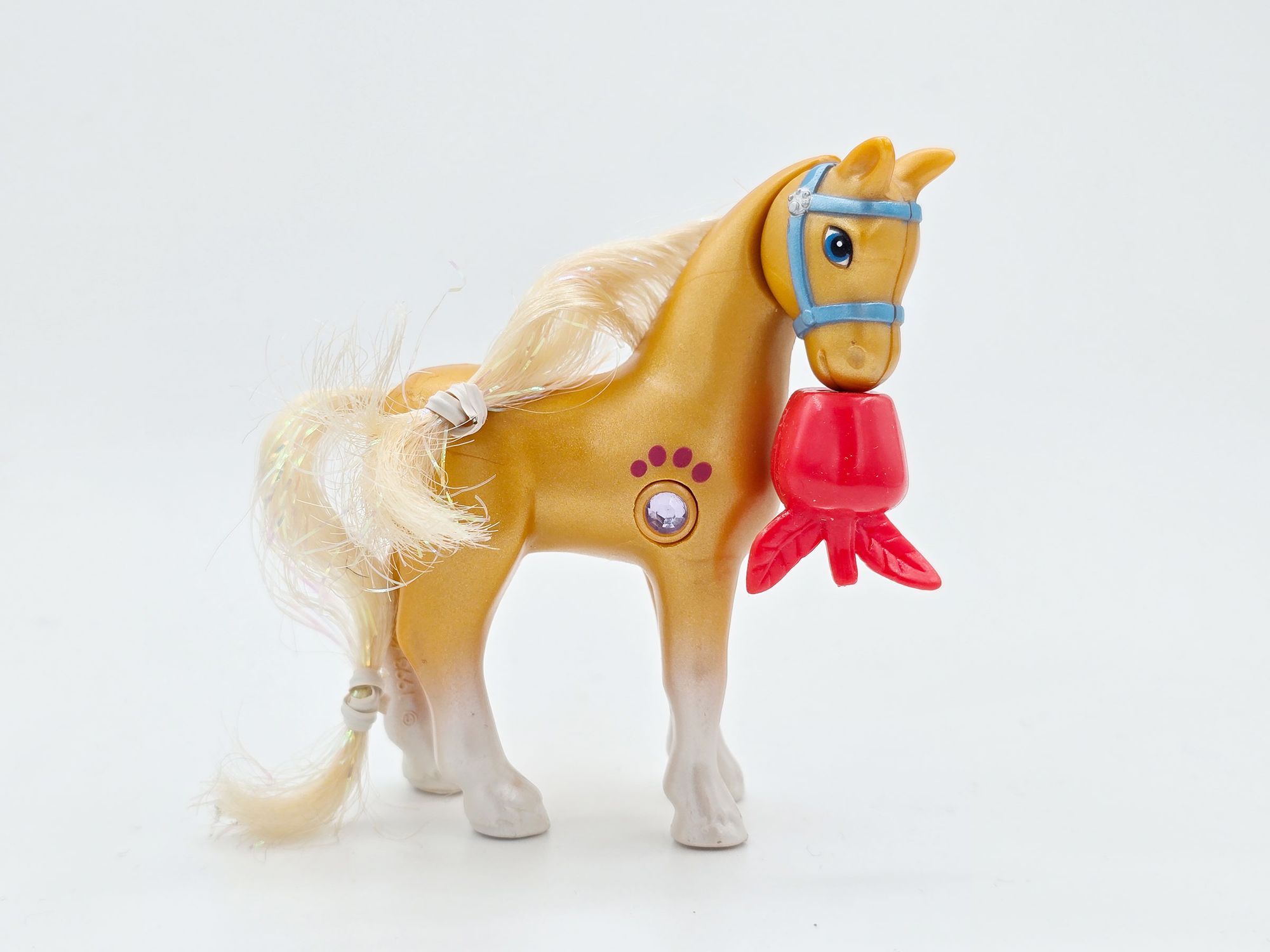 Detailed view of Golden Blaze Pony