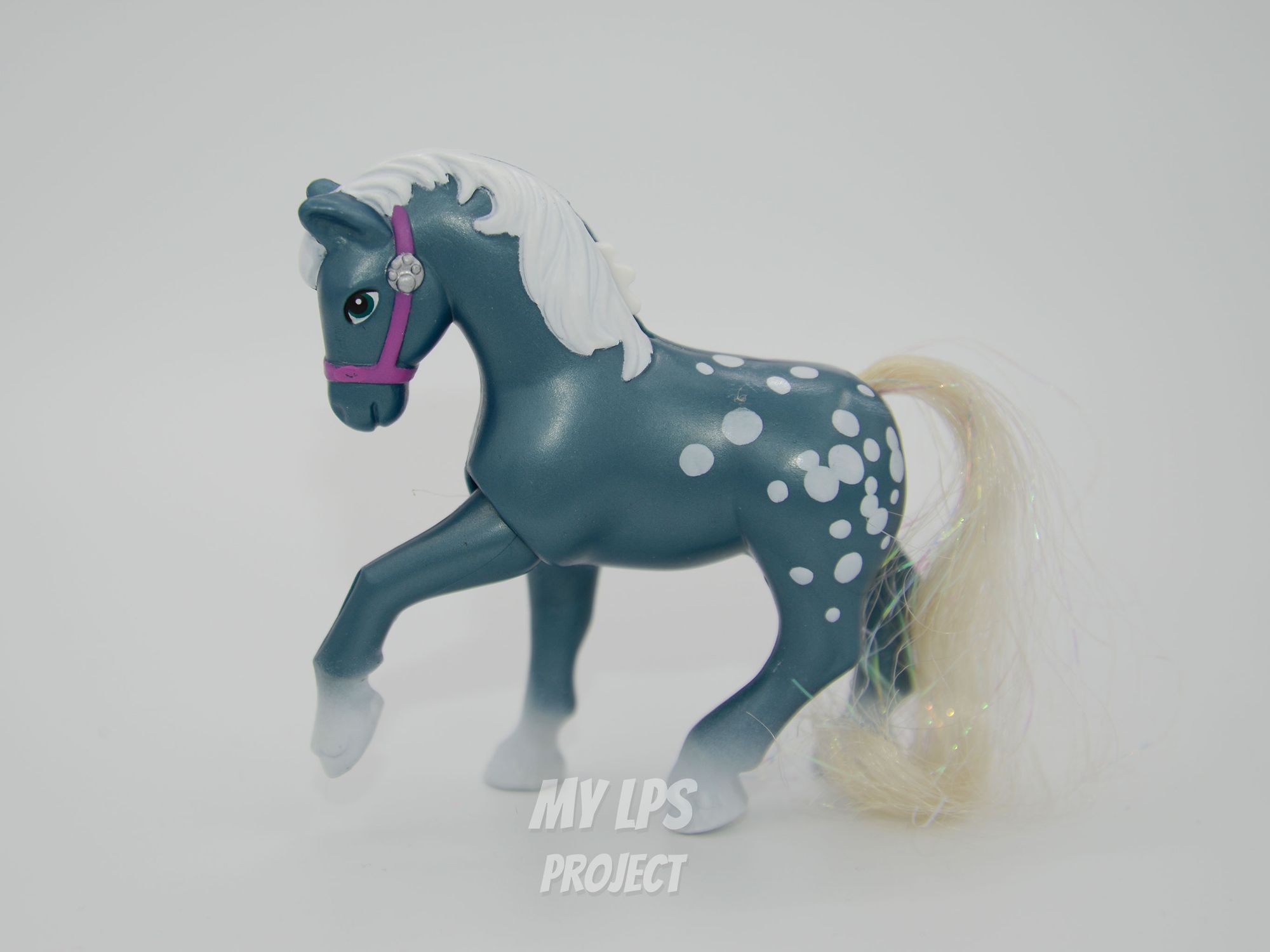 Detailed view of Dark Champion Jumping Pony