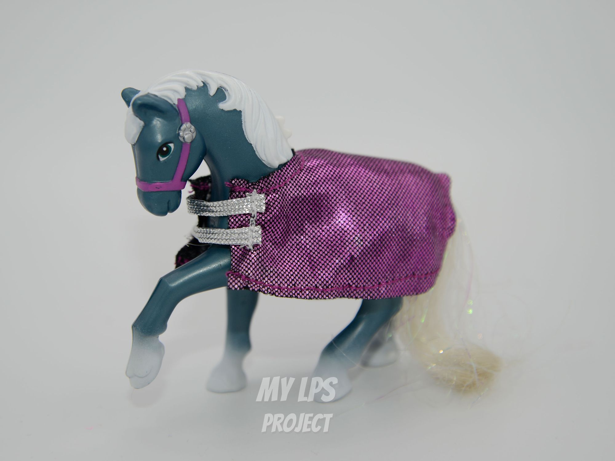 Detailed view of Dark Champion Jumping Pony