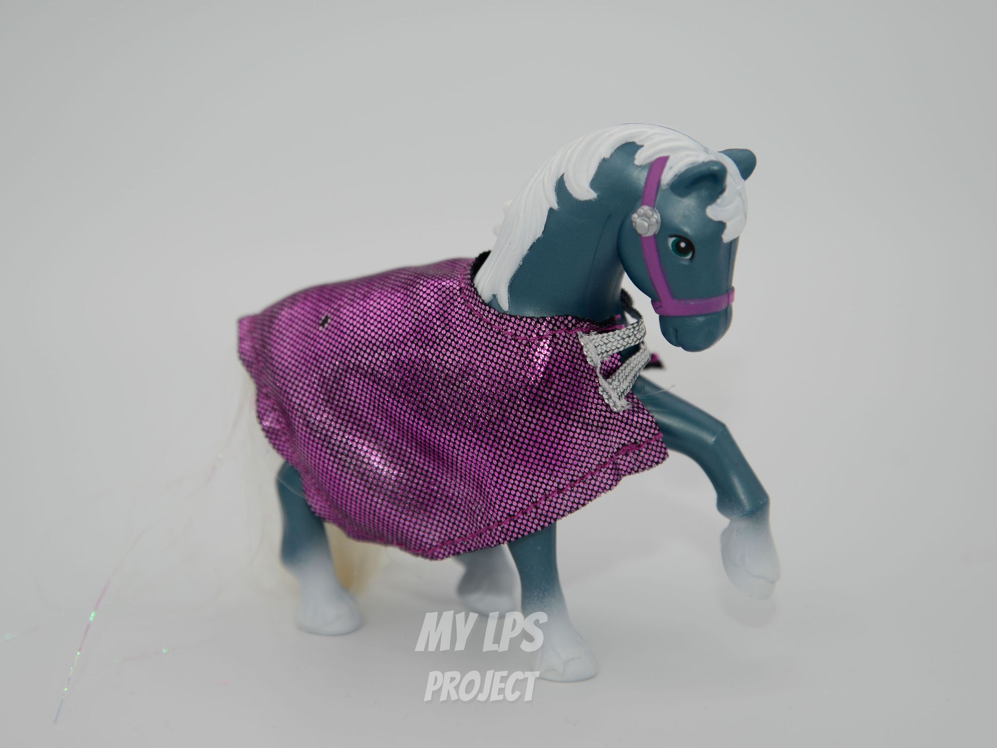 Detailed view of Dark Champion Jumping Pony