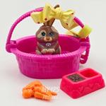 Snuggle Bunny with Pretty Basket