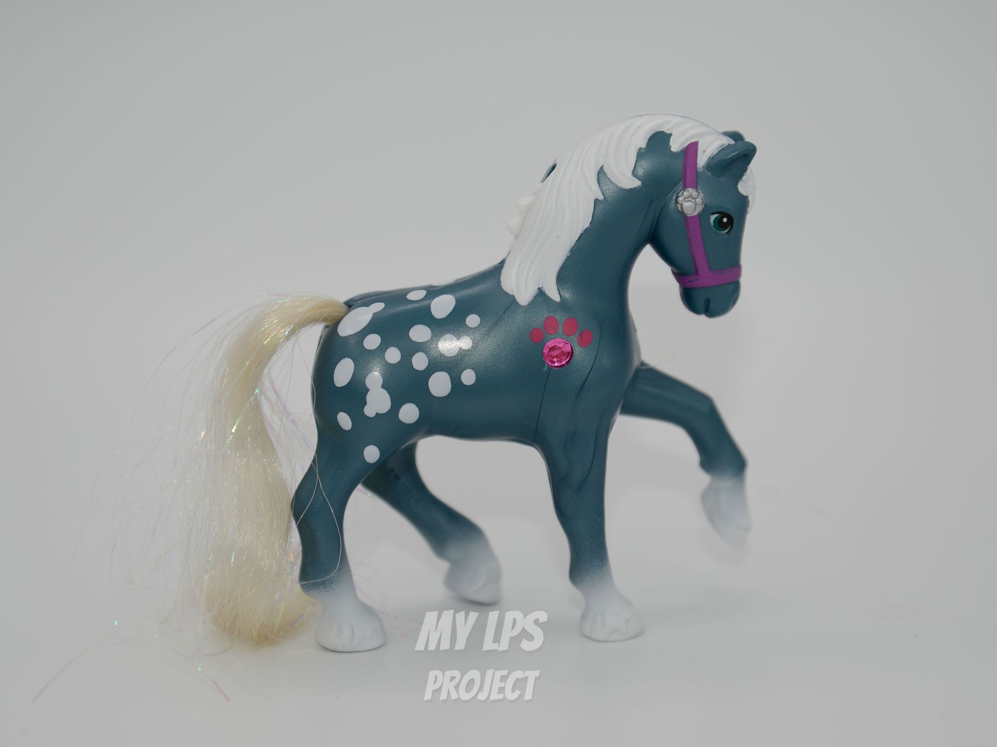 Detailed view of Dark Champion Jumping Pony