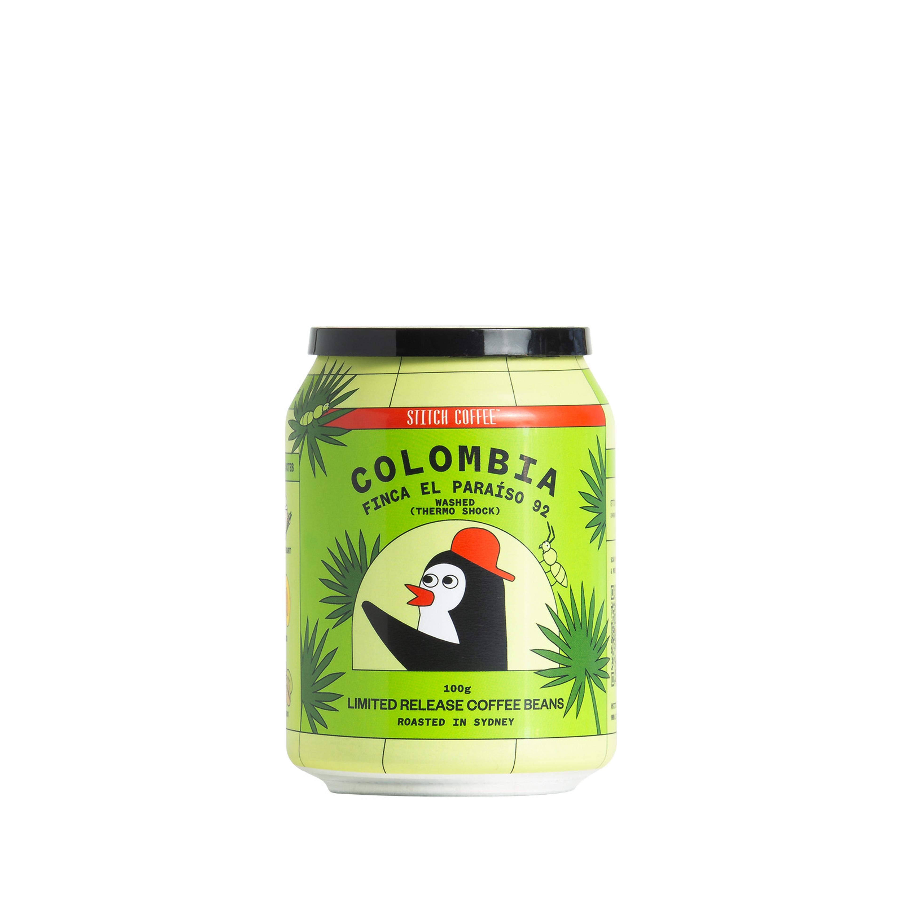 Colombia, Finca El Paraíso 92 - 100g Can Front