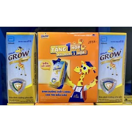 Sữa hươu cao cổ Abbott Grow Gold 180ml thùng 12 lốc - 6lốc - 3lốc - Vani