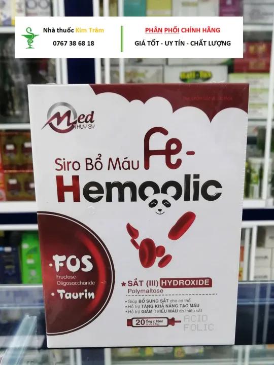 Siro bổ máu Fe- Hemoolic