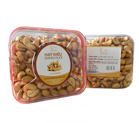 Premium DELUX salted roasted cashews