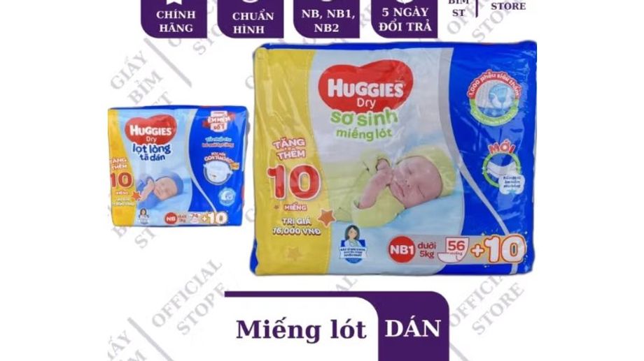 Bỉm Tã Dán Huggies – Sự Lựa Chọn Tin Cậy Cho Bé Yêu