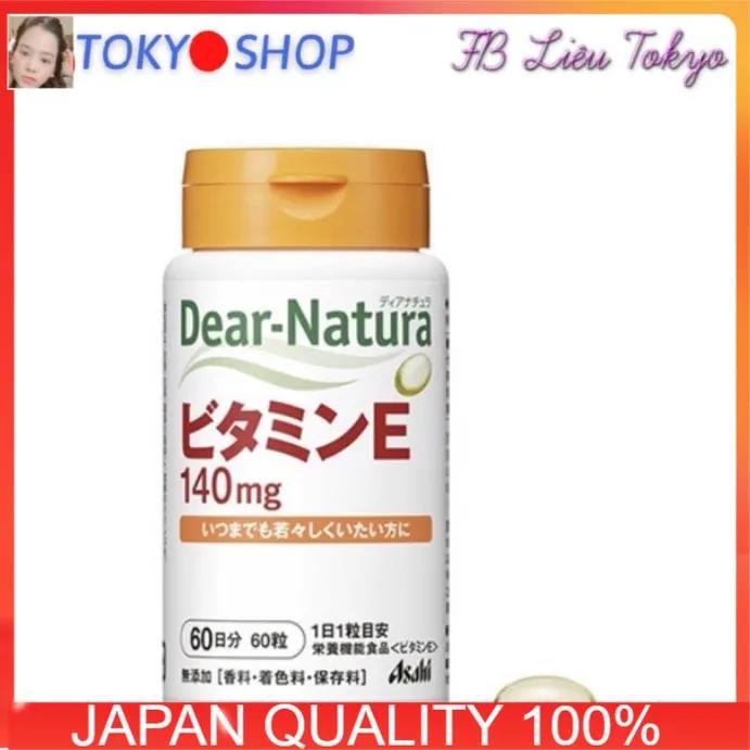 Viên bổ sung Vitamin E Dear Natura Nhật Bản