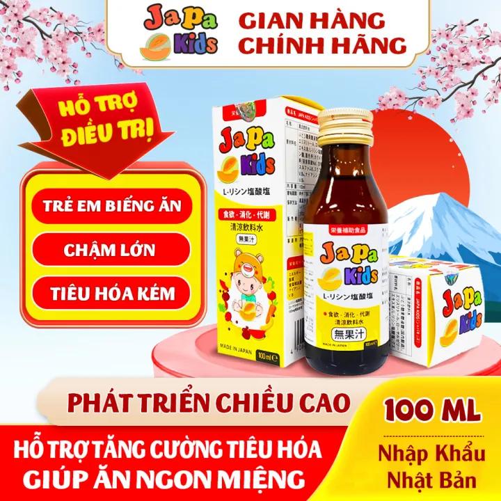 Siro Ăn Ngon Cho Bé Japa Kids Hỗ Trợ Bé Tăng Cân Chăm Sóc Sức Khoẻ Cho Bé Hàng Chĩnh Hãng