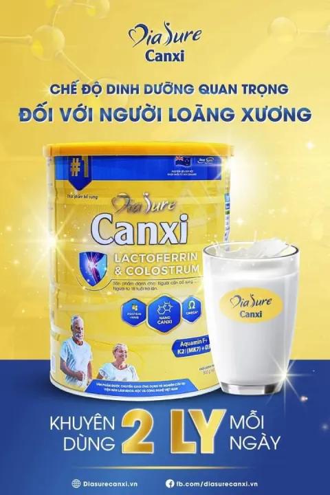 Sữa non Diasure Canxi xương khớp 850g - chính hãng