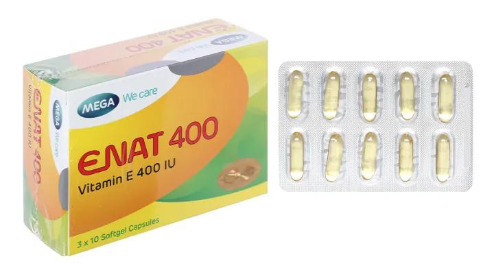ENAT 400 Bổ sung Vitamin E hộp 30 viên
