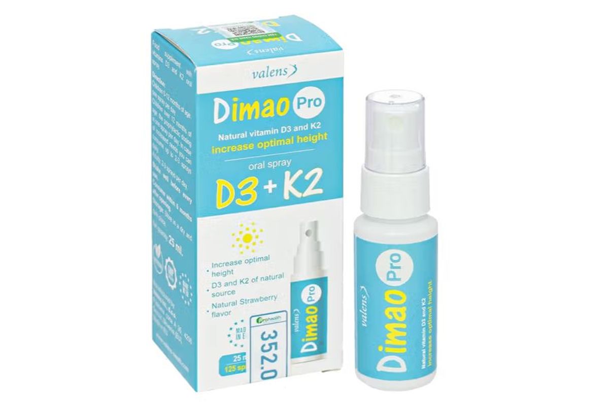 Dimao Pro Oral Spray D3 K2 là gì?