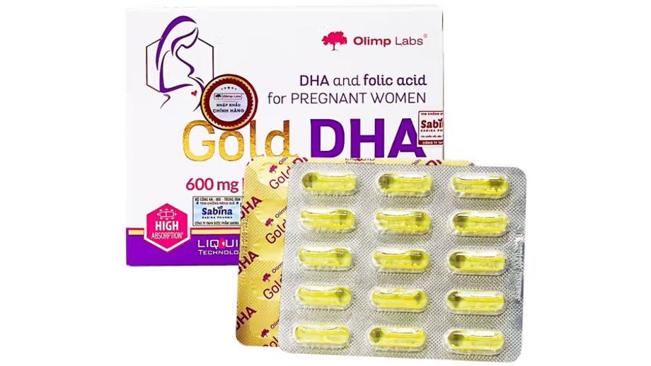 Gold DHA – Nguồn Omega-3 Tinh Khiết Cho Mẹ Bầu Và Bé Yêu