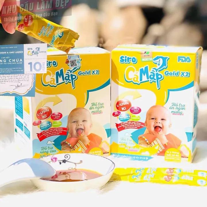 Siro ăn ngon cho bé Cá Mập Gold x10