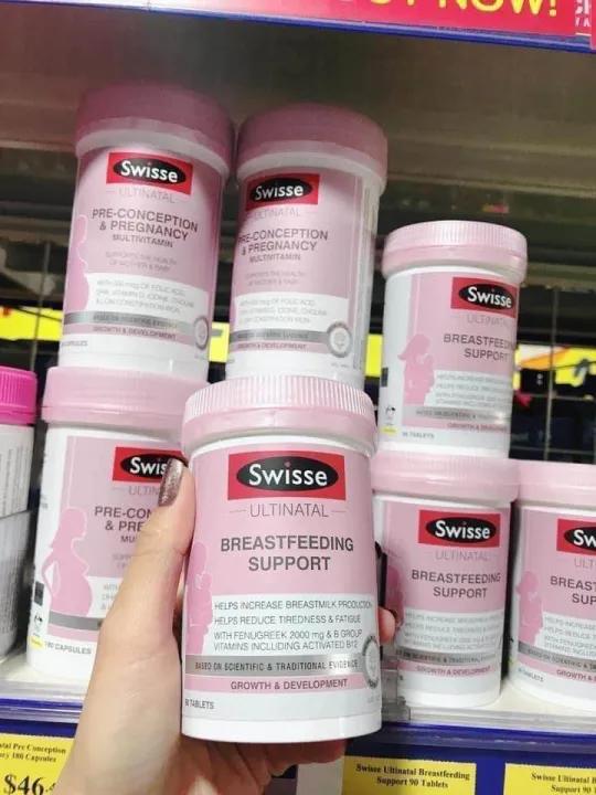 Viên uống lợi sữa Swisse Ultinatal Breastfeeding Support