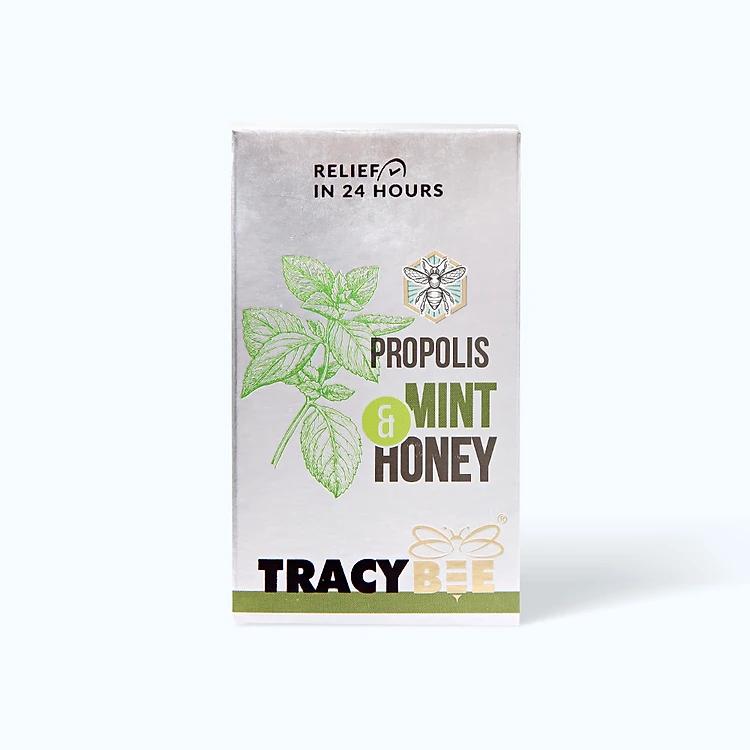 Xịt keo ong xanh vị bạc hà Tracybee hỗ trợ giảm ho kéo dài (Chai 30ml)