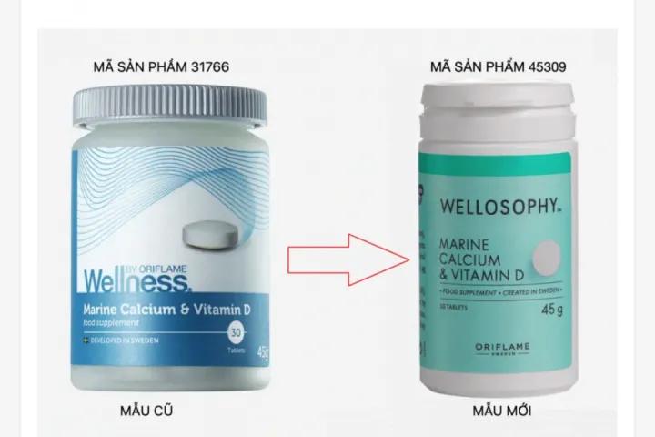 Thực phẩm bổ sung Canxi & Vitamin D- 30viên