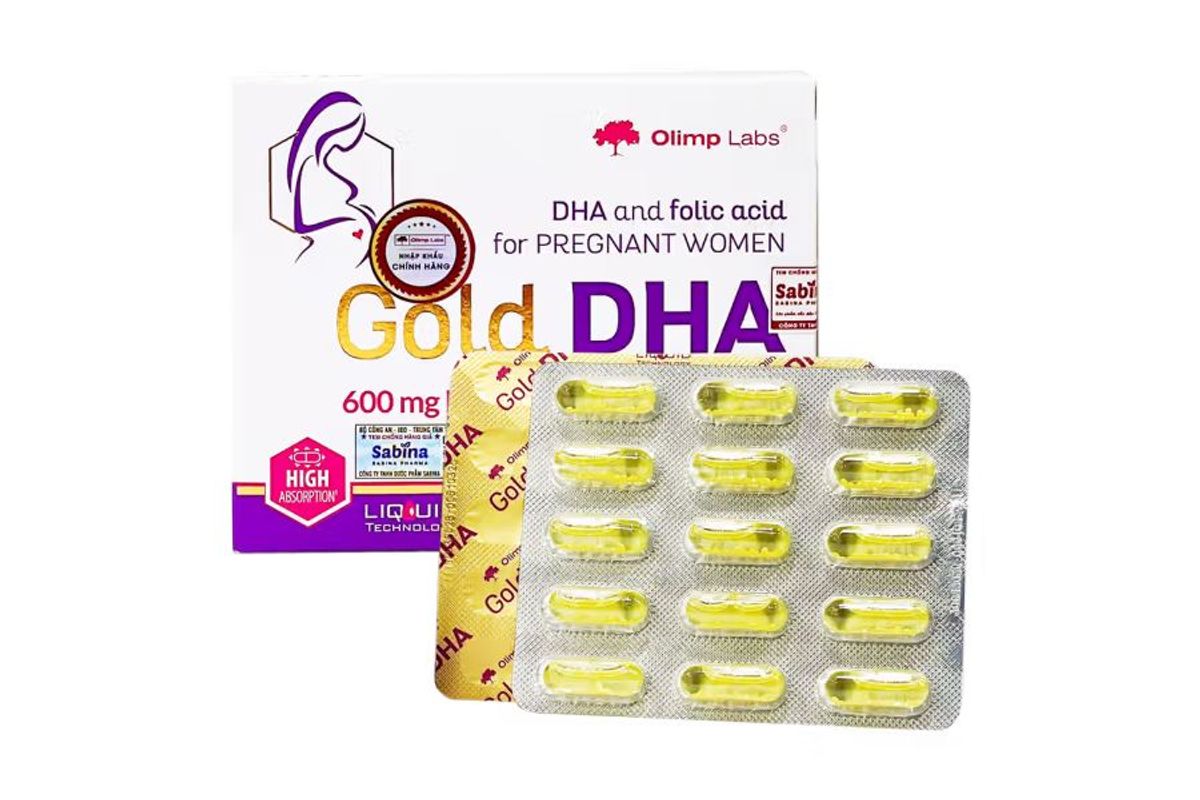 Lưu ý khi sử dụng Gold DHA
