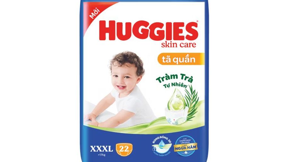 Tã quần Huggies – Giải pháp chăm sóc toàn diện cho làn da nhạy cảm của bé